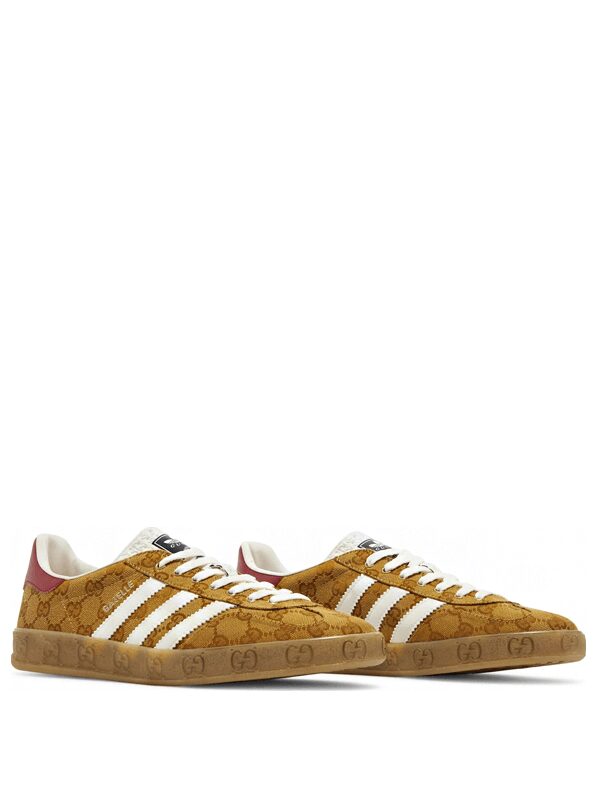 Adidas Gazelle Gucci Original GG Beige Brown