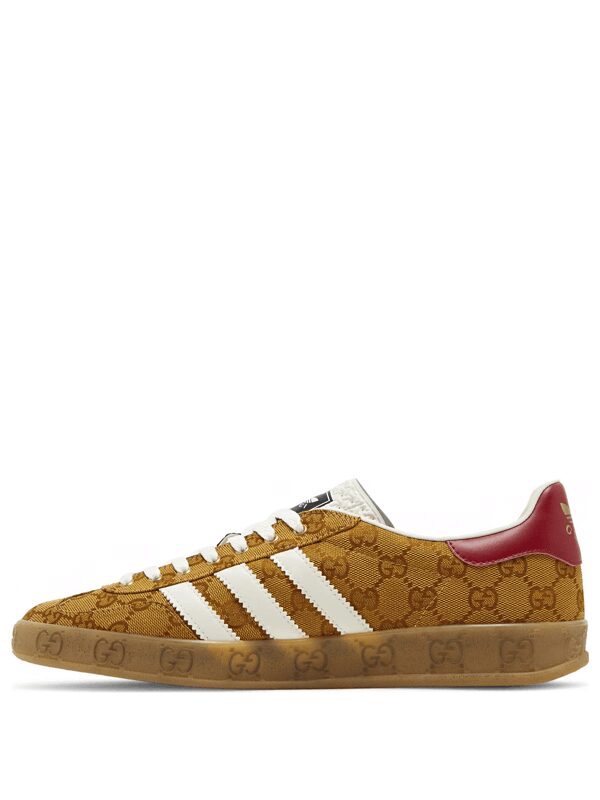 Adidas Gazelle Gucci Original GG Beige Brown