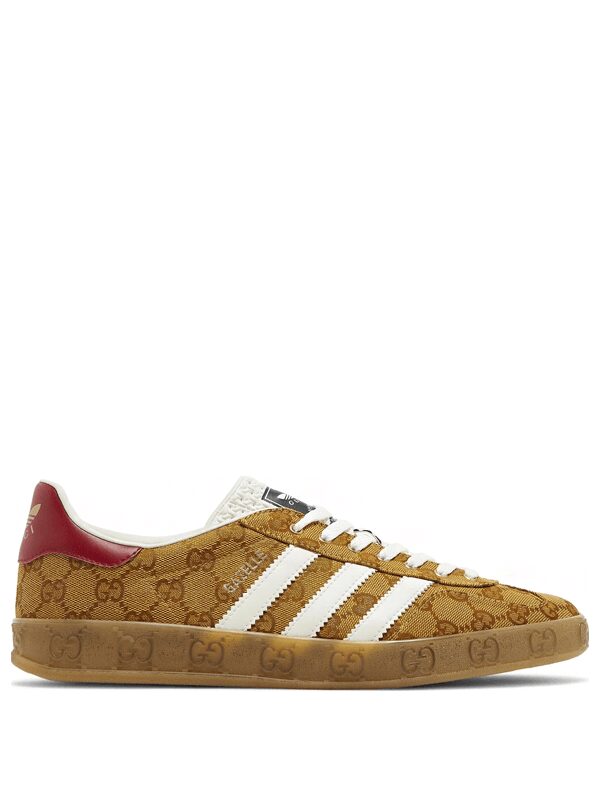 Adidas Gazelle Gucci Original GG Beige Brown