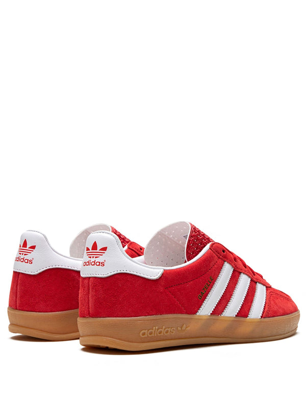 Adidas Gazelle Scarlet Cloud White