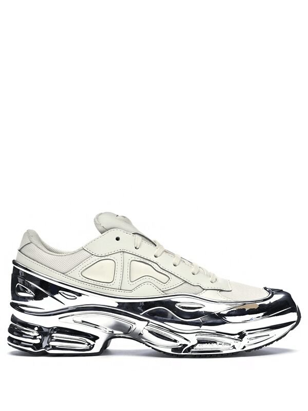 Adidas Ozweego Raf Simons Cream White Silver Metallic