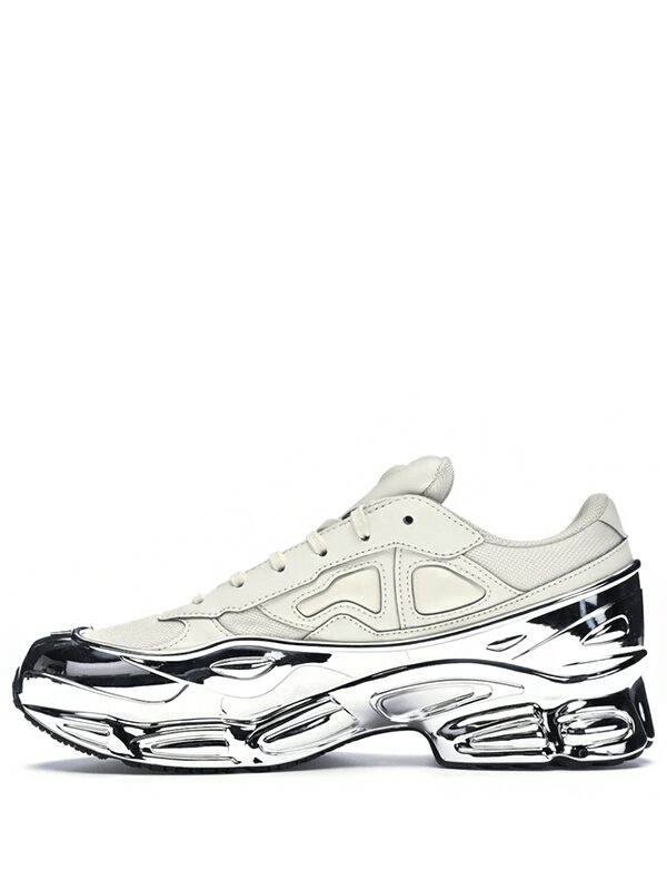Adidas Ozweego Raf Simons Cream White Silver Metallic