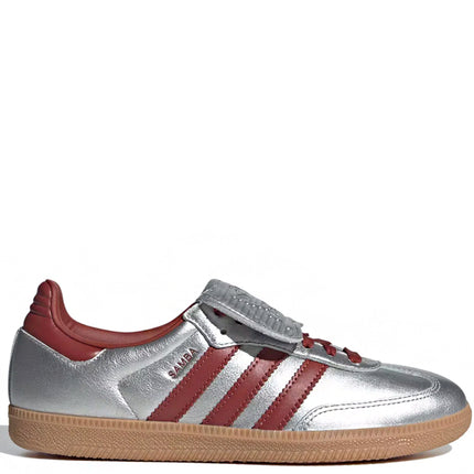 Adidas Samba LT Silver Metallic Preloved Ruby Gum