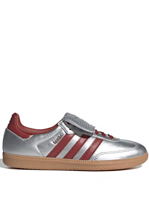 Adidas Samba LT Silver Metallic Preloved Ruby Gum