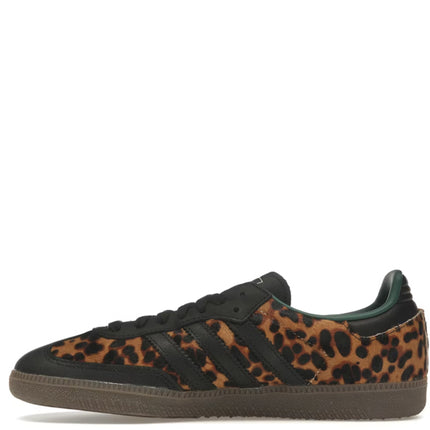 Adidas Samba OG Black Green Leopard