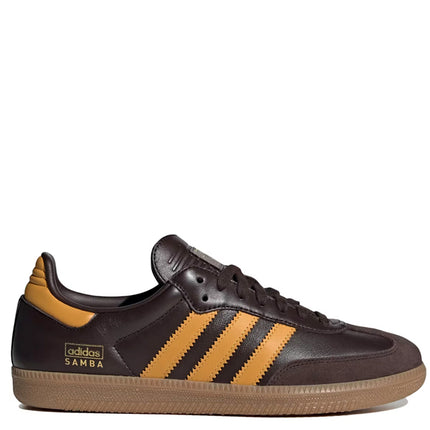 Adidas Samba OG Dark Brown Preloved Yellow