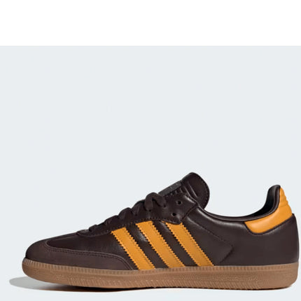 Adidas Samba OG Dark Brown Preloved Yellow
