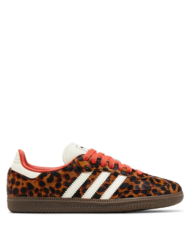 Adidas Samba OG Preloved Red Leopard