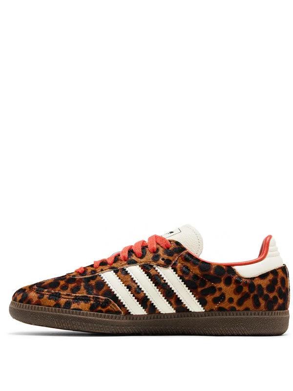 Adidas Samba OG Preloved Red Leopard