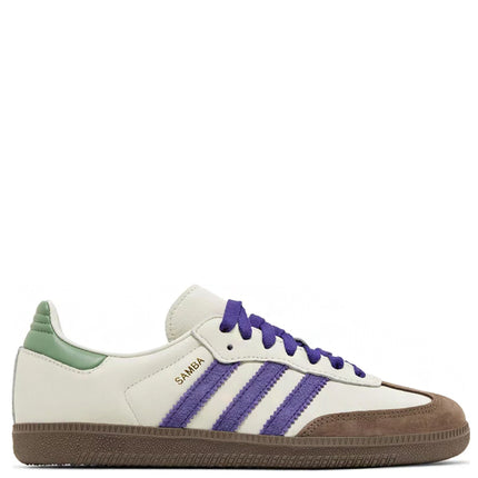 Adidas Samba Off White Core Purple Green Brown