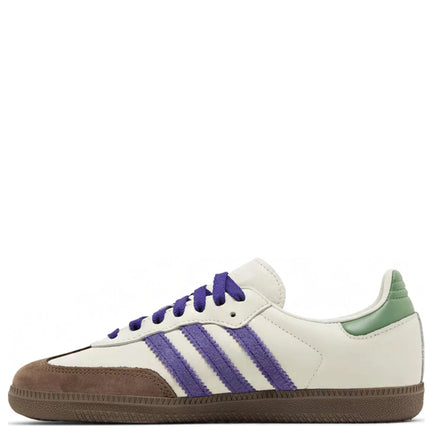 Adidas Samba Off White Core Purple Green Brown