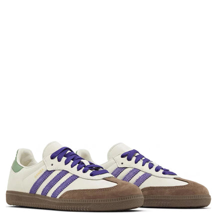 Adidas Samba Off White Core Purple Green Brown