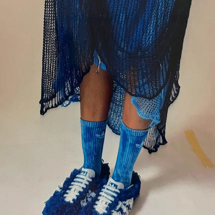 Adidas Samba Reverie by Caroline Hú CLOT Blue Lace Upper