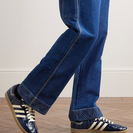 Adidas Samba Wales Bonner Navy Croc