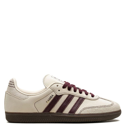 Adidas Samba Wonder White Maroon