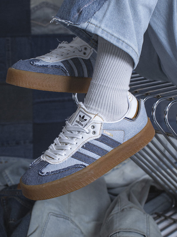 Adidas Samba atmos pink denim