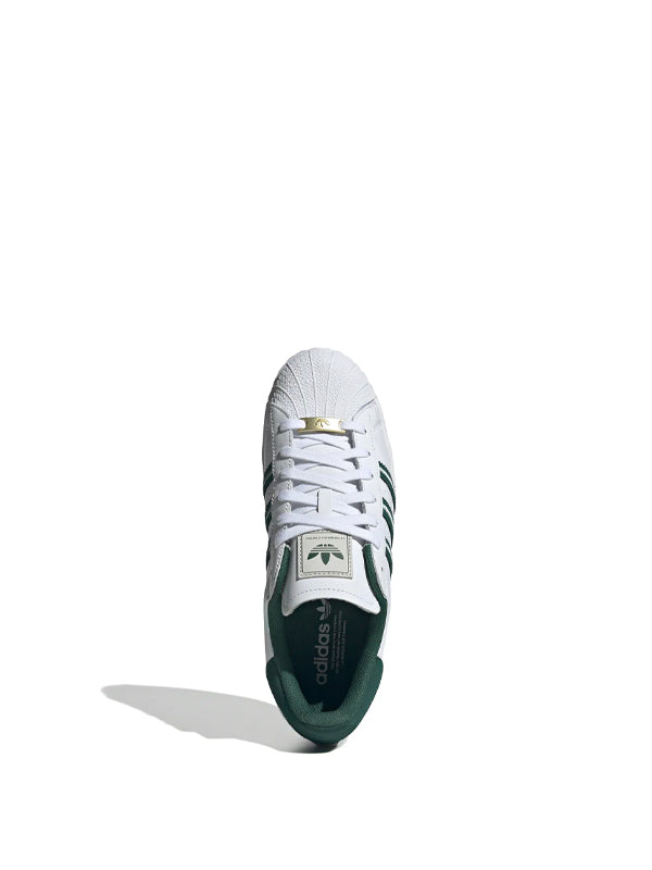 Adidas Superstar Cloud White Collegiate Green Grey