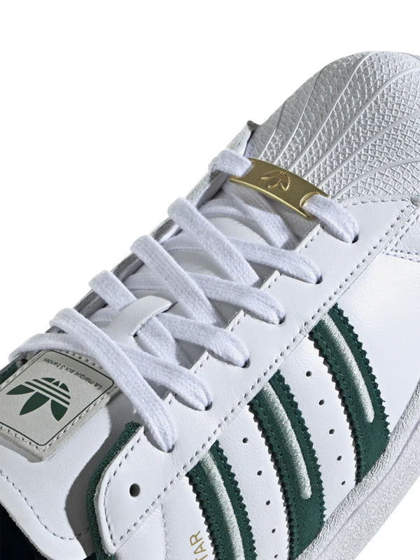 Adidas Superstar Cloud White Collegiate Green Grey