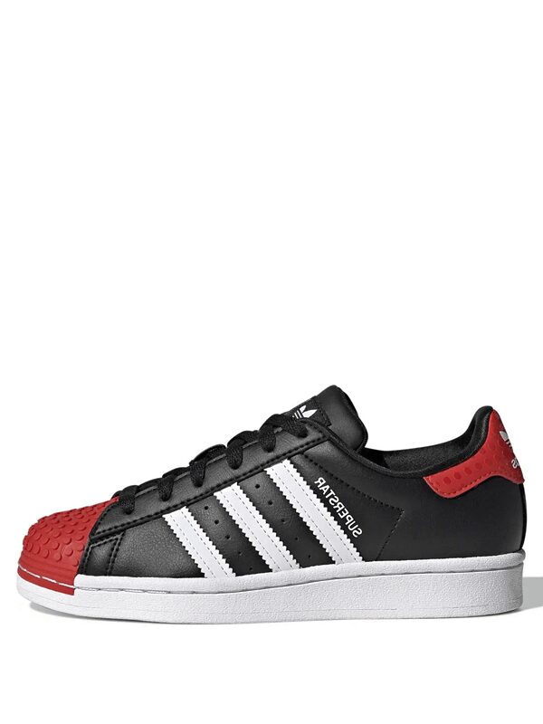 Adidas Superstar LEGO Black Red White