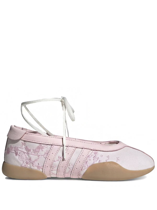 Adidas Taekwondo Mei Ballet Pink Floral Embroidery