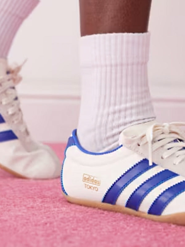 Adidas Tokyo Off White Royal Blue Gold Metallic