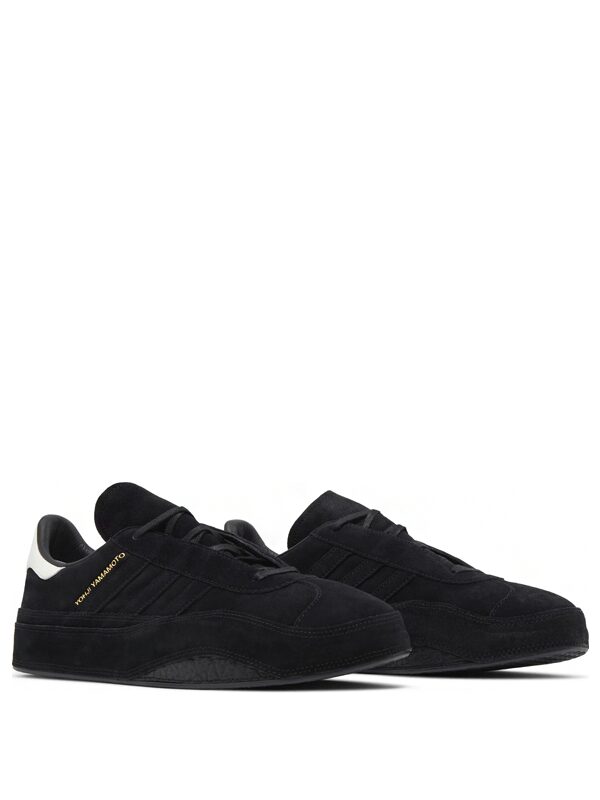 Adidas Y-3 Gazelle Black Black White