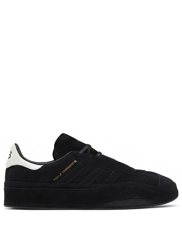 Adidas Y-3 Gazelle Black Black White