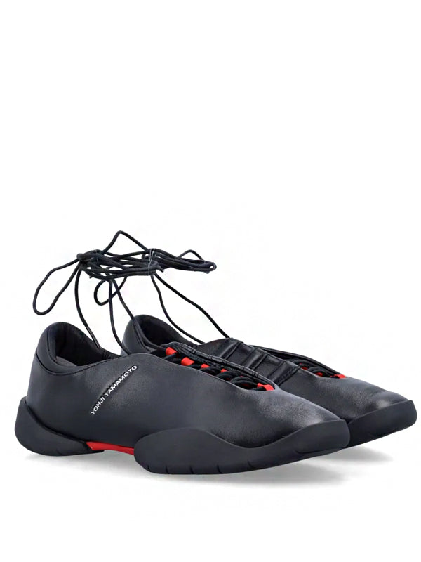 Adidas Y-3 Regu Mary Jane Black Better Scarlet