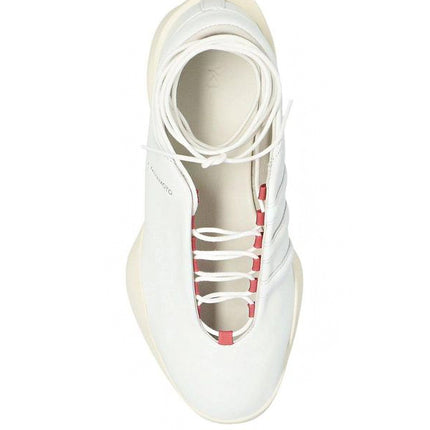 Adidas Y-3 Regu Mary Jane Core White Cream White Better Scarlet