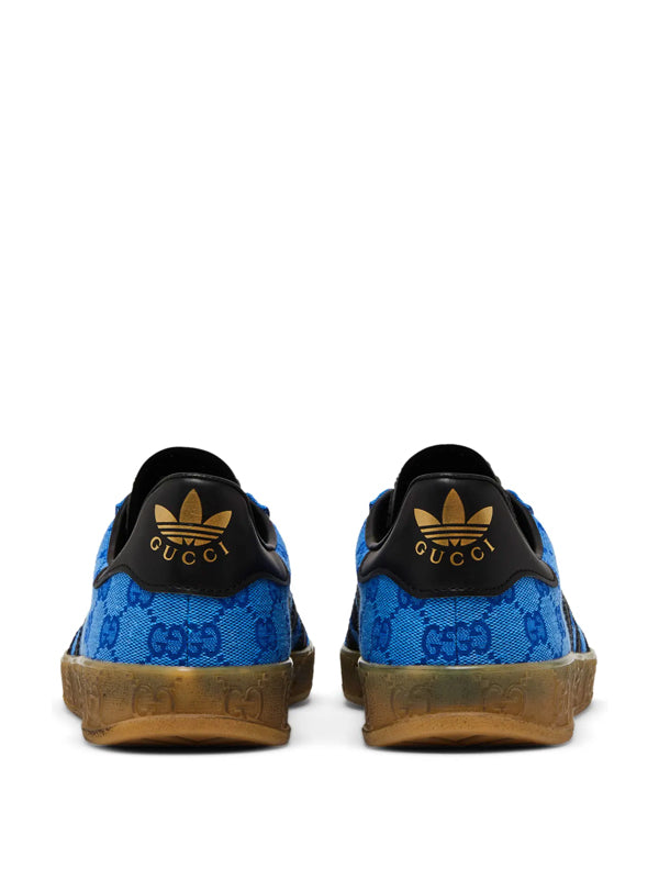 Adidas x Gucci Gazelle Blue GG Monogram