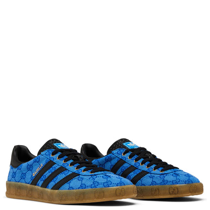 Adidas x Gucci Gazelle Blue GG Monogram