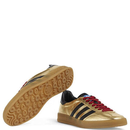 Adidas x Gucci Gazelle Metallic Gold