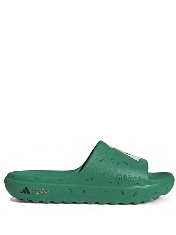 The Simpsons x adidas Adilette Lumia Court Green