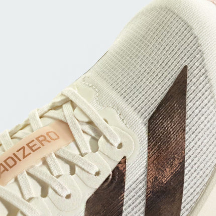 Adidas Adizero Evo SL Off White Copper Metallic Blush Pink
