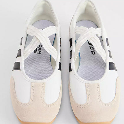 Adidas Barreda Mary Jane White Black Gum