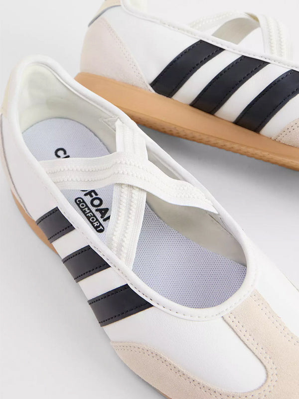 Adidas Barreda Mary Jane White Black Gum