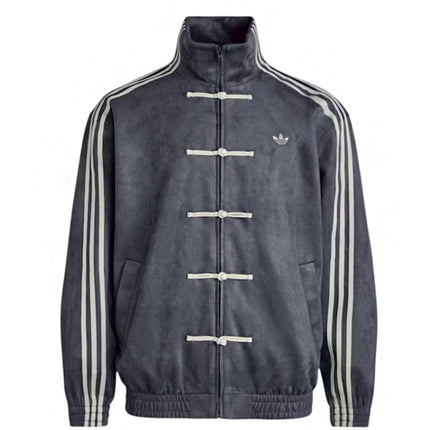 Adidas CTT Chinese Track Top 3.1 Gender Neutral Jacket (Asia Sizing) Dark Grey