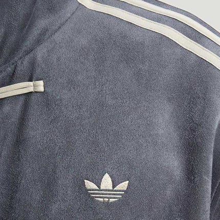 Adidas CTT Chinese Track Top 3.1 Gender Neutral Jacket (Asia Sizing) Dark Grey