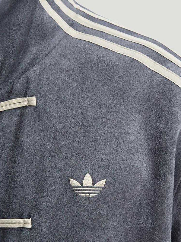 Adidas CTT Chinese Track Top 3.1 Gender Neutral Jacket (Asia Sizing) Dark Grey