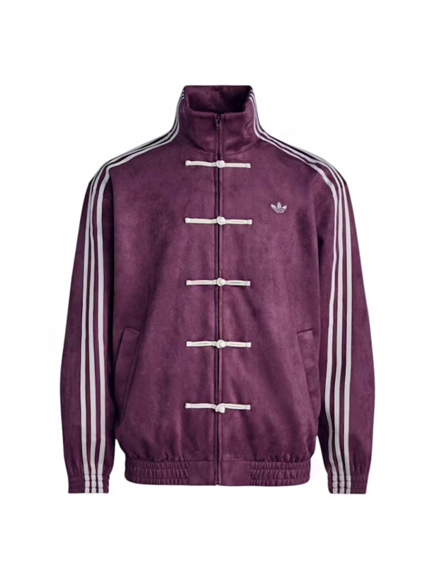Adidas CTT Chinese Track Top 3.1 Gender Neutral Jacket (Asia Sizing) Purple