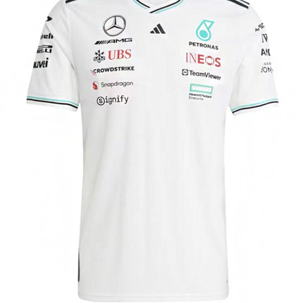 Adidas Mercedes AMG Petronas Formula 1 Team Driver Authentic Jersey White