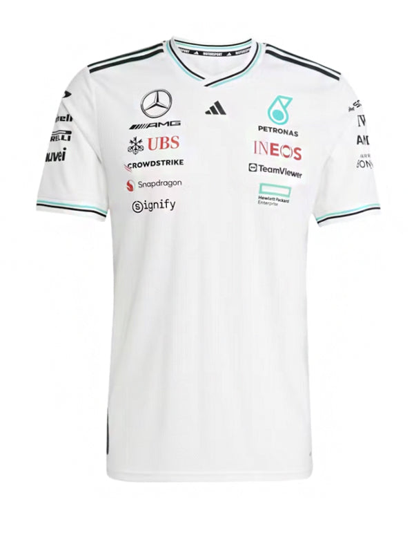 Adidas Mercedes AMG Petronas Formula 1 Team Driver Authentic Jersey White