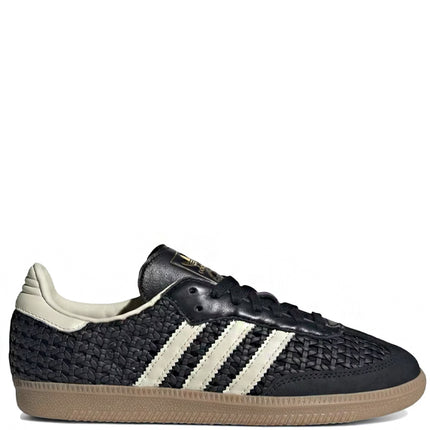 Adidas Samba Basketweave Black Cream White