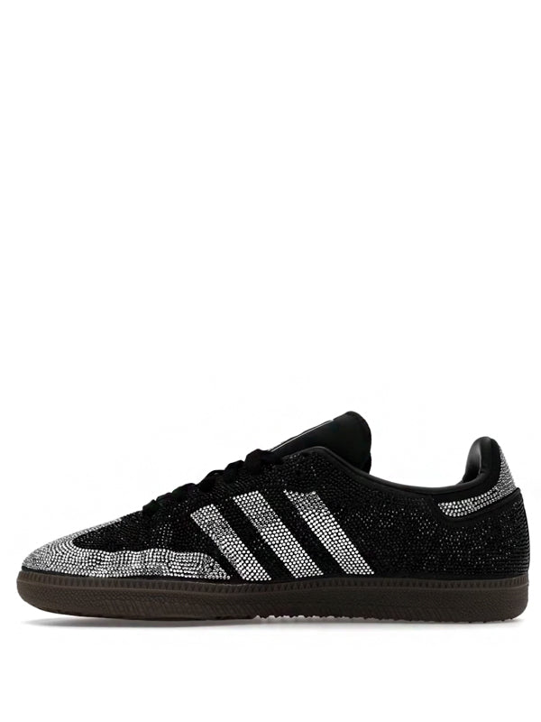 Adidas Samba OG Rhinestone Black Silver