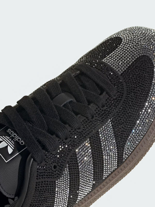 Adidas Samba OG Rhinestone Black Silver