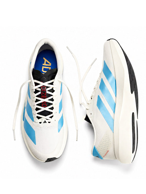 Adidas Adizero EVO SL Off White Light Blue Bright Red