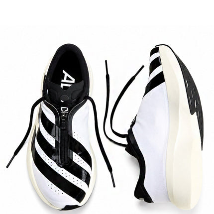 Adidas Adizero EVO SL Zíper Cloud White Core Black Silver Metallic
