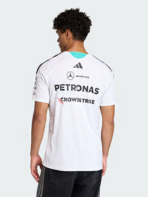 Adidas Mercedes AMG Petronas Formula 1 Team Driver Authentic Jersey White