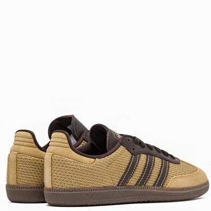 Adidas Samba OG Golden Beige Dark Brown Gum