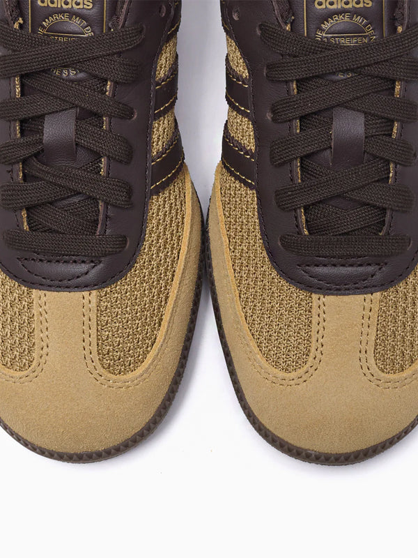 Adidas Samba OG Golden Beige Dark Brown Gum